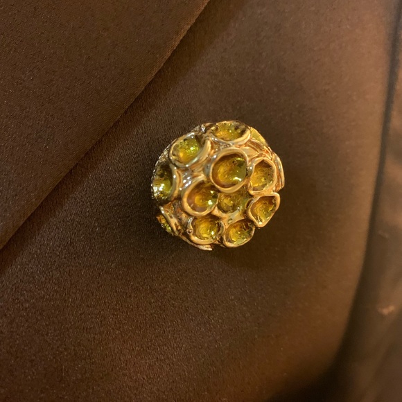 Gorgeous 🤎 Bronze Brown Silky Escada Blazer 36 - Picture 7 of 9